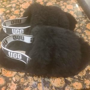 Ugg fluff slides kids